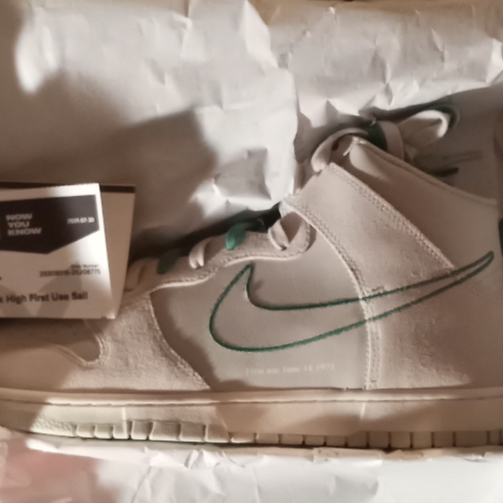 Nike Dunk Hi SE Sail First Use